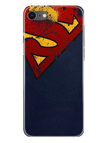 Superman Superhero Mobile Back Case for iPhone Se 2020  (Design - 125)