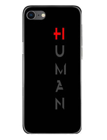 Human Mobile Back Case for iPhone Se 2020  (Design - 141)