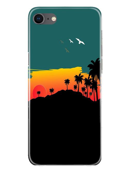Sky Trees Case for iPhone Se 2020 (Design - 191)