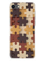 Puzzle Pattern Case for iPhone Se 2020 (Design No. 217)