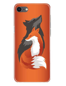 Wolf  Mobile Back Case for iPhone Se 2020 (Design - 224)
