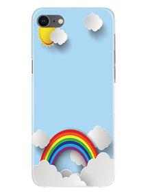 Rainbow Mobile Back Case for iPhone Se 2020 (Design - 225)