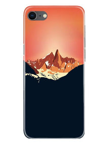 Mountains Mobile Back Case for iPhone Se 2020 (Design - 227)