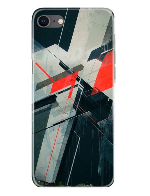 Modern Art Case for iPhone Se 2020 (Design No. 231)