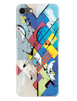 Modern Art Case for iPhone Se 2020 (Design No. 235)