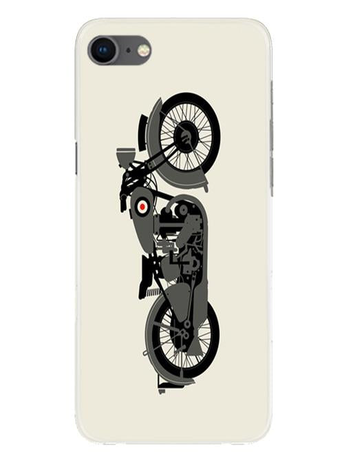 MotorCycle Case for iPhone Se 2020 (Design No. 259)