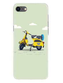 Vintage Scooter Mobile Back Case for iPhone Se 2020 (Design - 260)