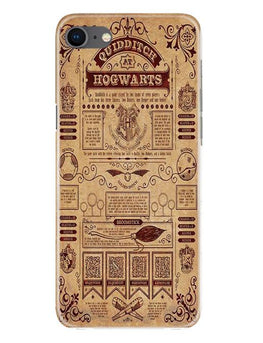 Hogwarts Mobile Back Case for iPhone Se 2020 (Design - 304)