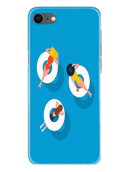 Girlish Mobile Back Case for iPhone Se 2020 (Design - 306)