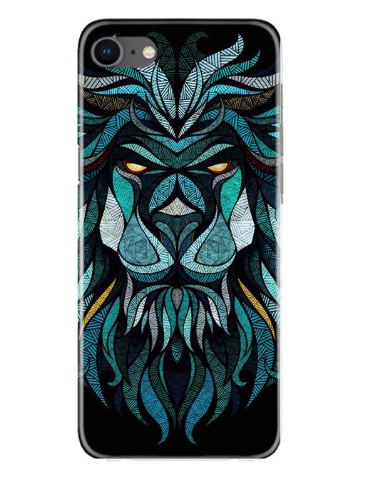 Lion Mobile Back Case for iPhone Se 2020 (Design - 314)