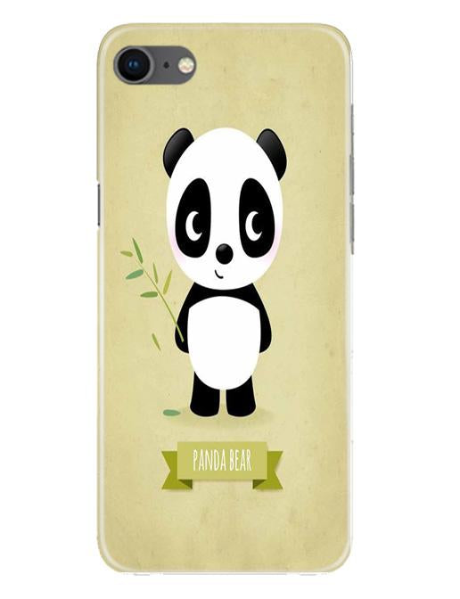Panda Bear Mobile Back Case for iPhone Se 2020 (Design - 317)