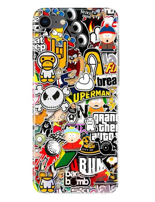 Designer Mobile Back Case for iPhone Se 2020 (Design - 320)