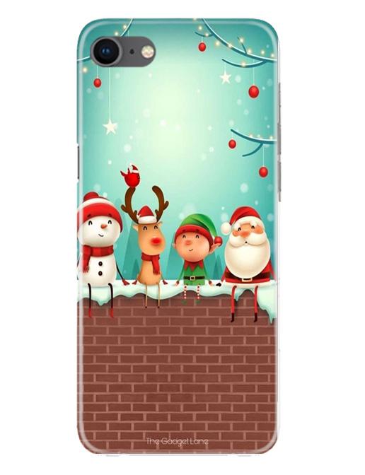 Santa Claus Mobile Back Case for iPhone Se 2020 (Design - 334)