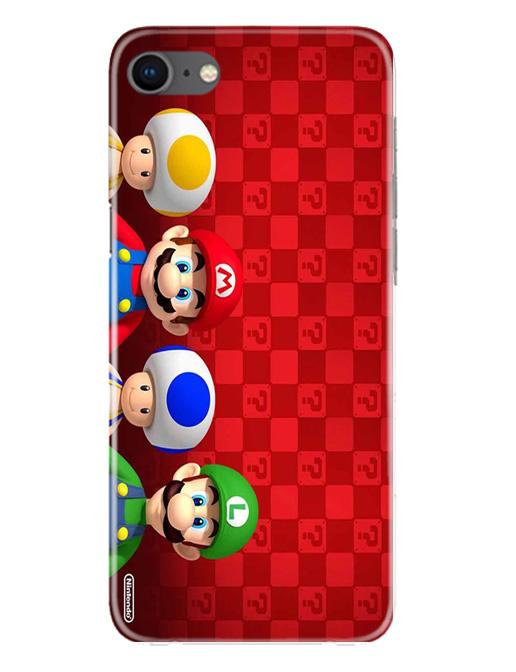 Mario Mobile Back Case for iPhone Se 2020 (Design - 337)