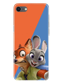 Cartoon Mobile Back Case for iPhone Se 2020 (Design - 346)