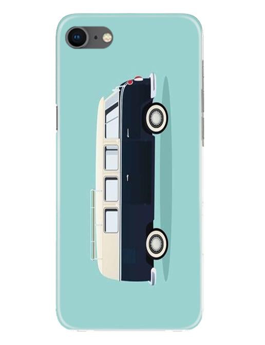 Travel Bus Mobile Back Case for iPhone Se 2020 (Design - 379)