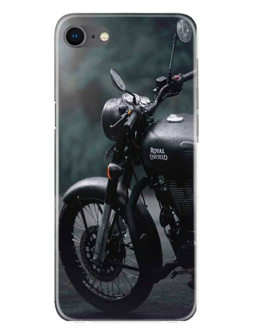 Royal Enfield Mobile Back Case for iPhone Se 2020 (Design - 380)