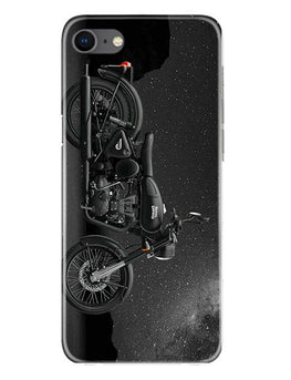 Royal Enfield Mobile Back Case for iPhone Se 2020 (Design - 381)