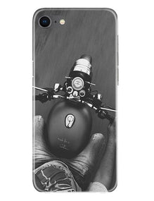 Royal Enfield Mobile Back Case for iPhone Se 2020 (Design - 382)
