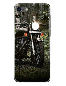 Royal Enfield Mobile Back Case for iPhone Se 2020 (Design - 384)