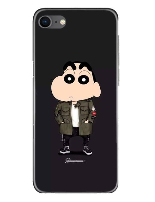 Shin Chan Mobile Back Case for iPhone Se 2020 (Design - 391)
