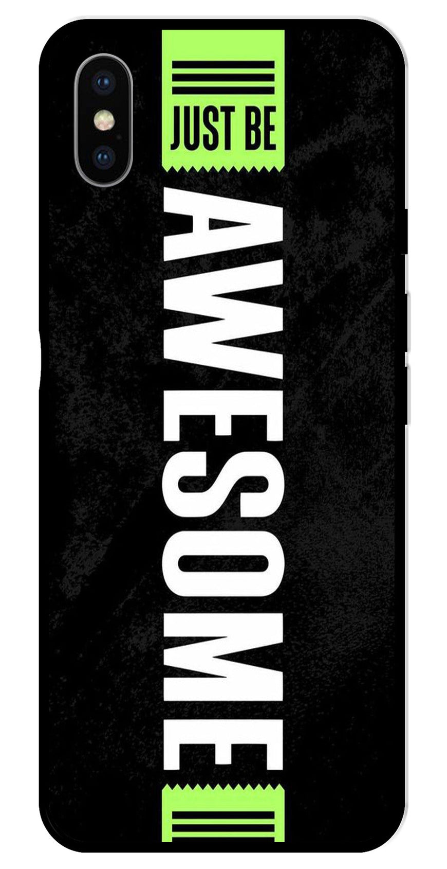 Awesome Metal Mobile Case for iPhone X Metal Case  (Design No -33)