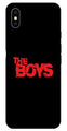 The Boys Metal Mobile Case for iPhone X Metal Case  (Design No -44)