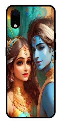 Lord Radha Krishna Metal Mobile Case for iPhone XR Metal Case