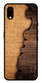 Wooden Design Metal Mobile Case for iPhone XR Metal Case  (Design No -13)