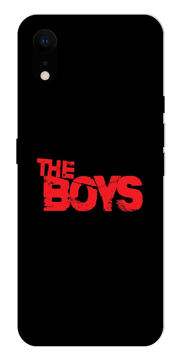 The Boys Metal Mobile Case for iPhone XR Metal Case  (Design No -44)