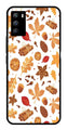 Autumn Leaf Metal Mobile Case for iQOO 9 SE 5G   (Design No -19)