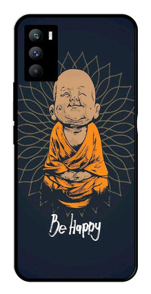 Be Happy Metal Mobile Case for iQOO 9 SE 5G