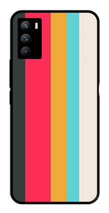Muted Rainbow Metal Mobile Case for iQOO 9 SE 5G