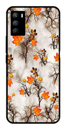 Autumn leaves Metal Mobile Case for iQOO 9 SE 5G