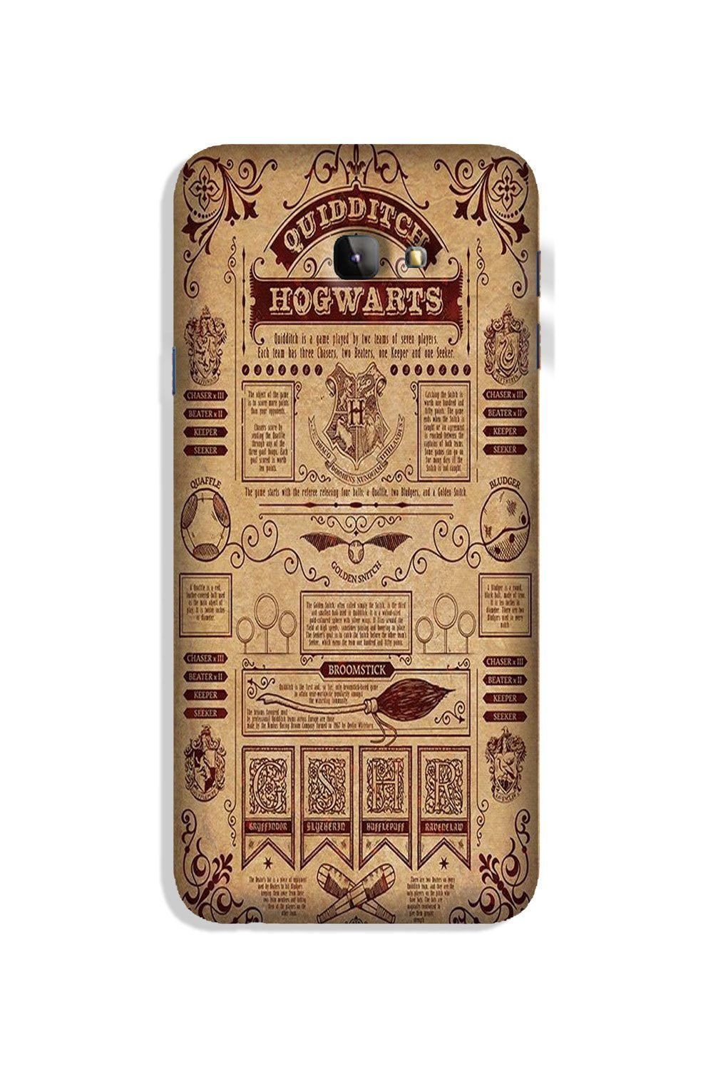 Hogwarts Mobile Back Case for Galaxy J4 Plus (Design - 304)