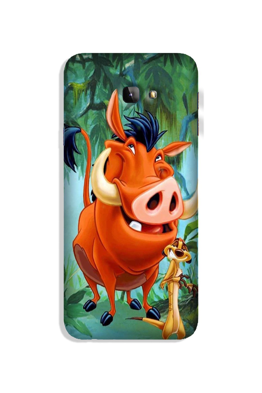 Timon and Pumbaa Mobile Back Case for Galaxy J4 Plus (Design - 305)