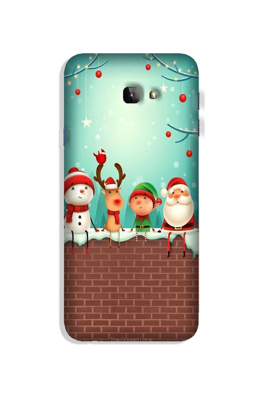 Santa Claus Mobile Back Case for Galaxy J4 Plus (Design - 334)