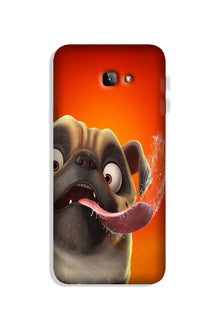 Dog Mobile Back Case for Galaxy J4 Plus (Design - 343)