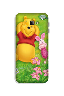 Winnie The Pooh Mobile Back Case for Galaxy J4 Plus (Design - 348)
