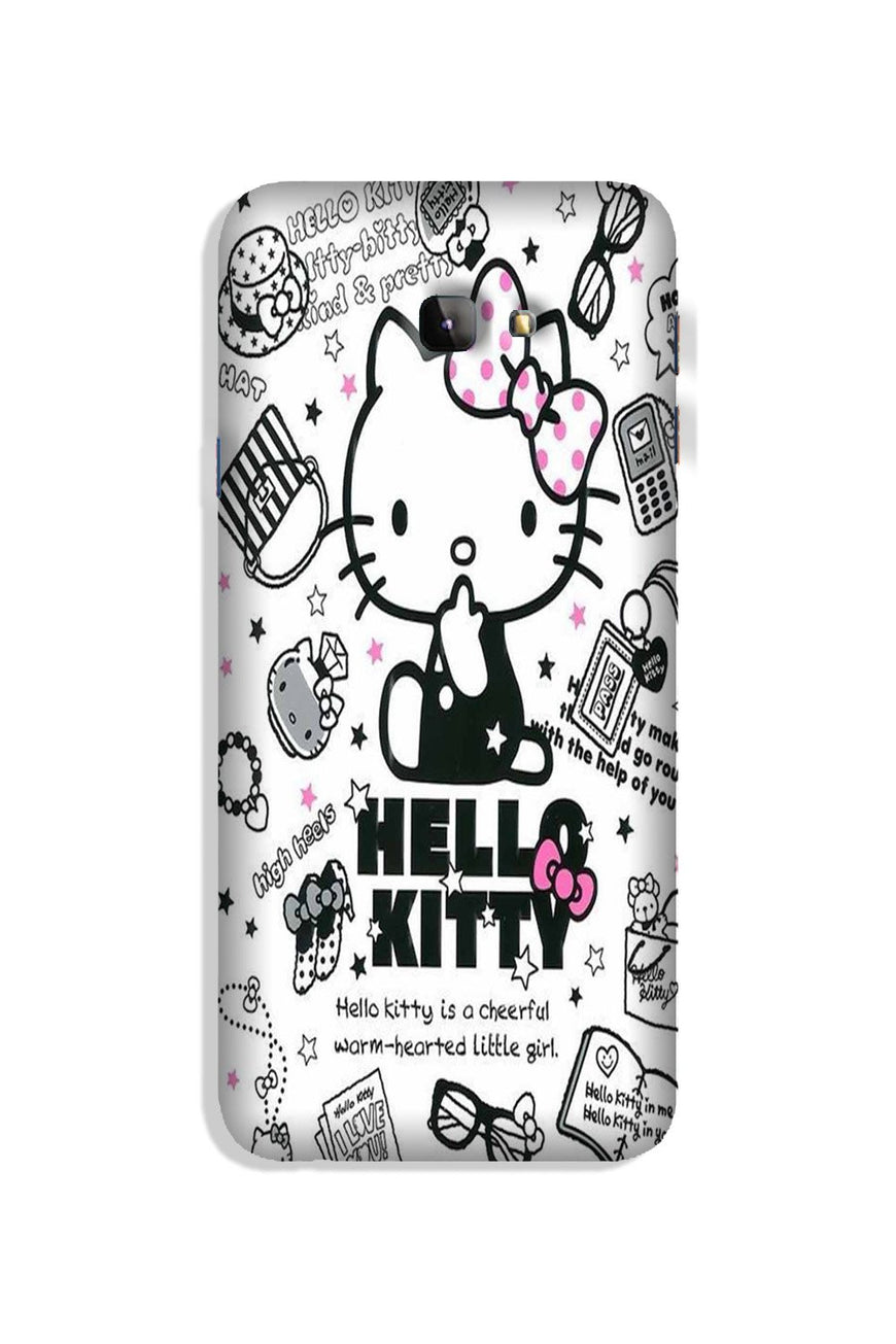 Hello Kitty Mobile Back Case for Galaxy J4 Plus (Design - 361)