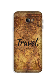 Travel Mobile Back Case for Galaxy J4 Plus (Design - 375)