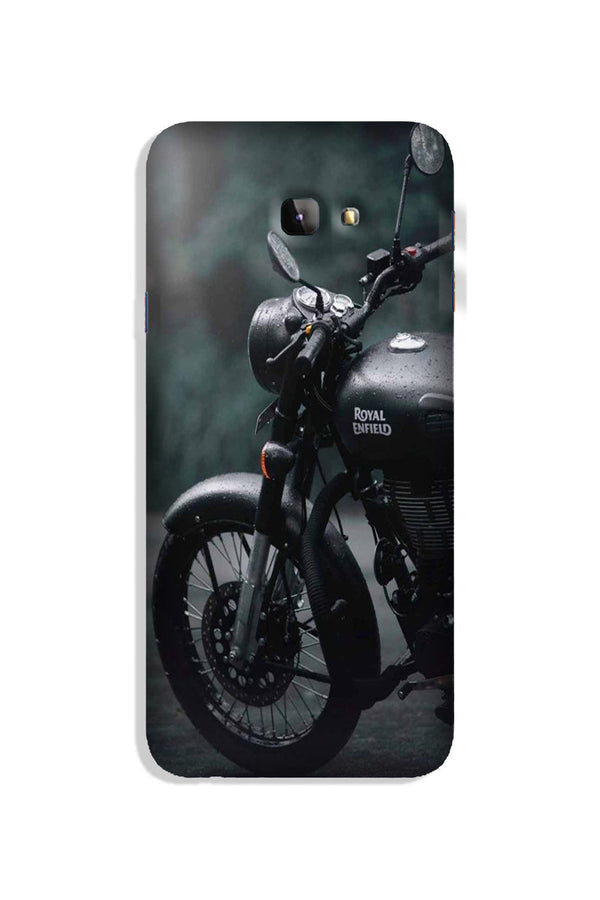 Royal Enfield Mobile Back Case for Galaxy J4 Plus (Design - 380)