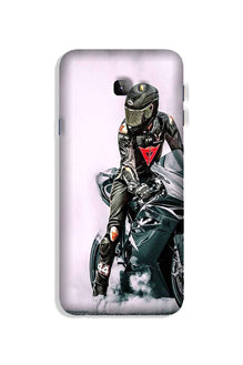 Biker Mobile Back Case for Galaxy J4 Plus (Design - 383)