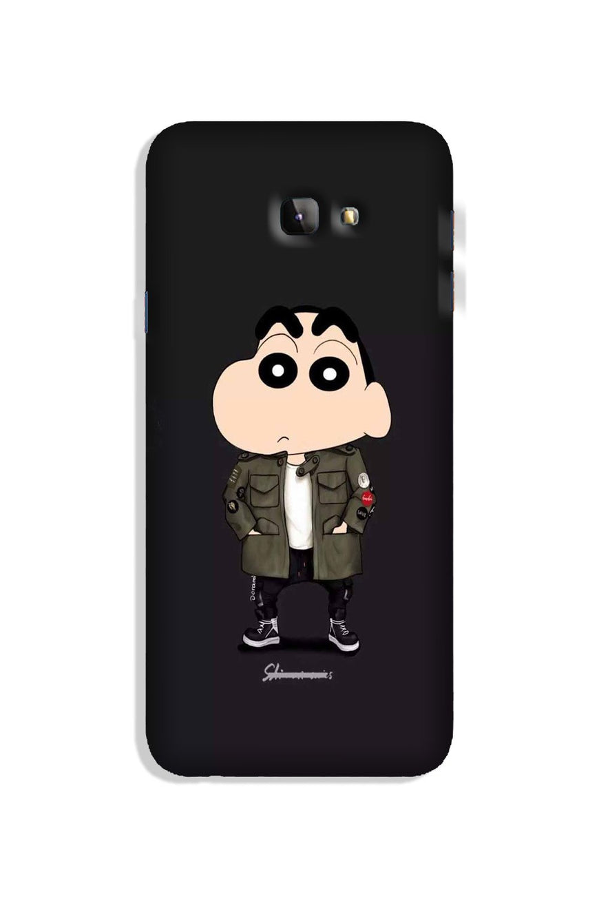 Shin Chan Mobile Back Case for Galaxy J4 Plus (Design - 391)