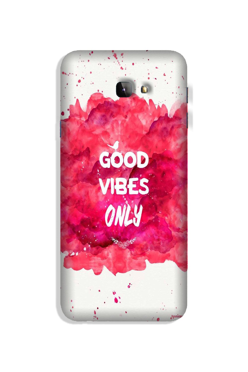Good Vibes Only Mobile Back Case for Galaxy J4 Plus (Design - 393)