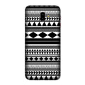 Black white Pattern Case for Galaxy J6 Plus