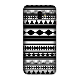 Black white Pattern Case for Galaxy J6 Plus