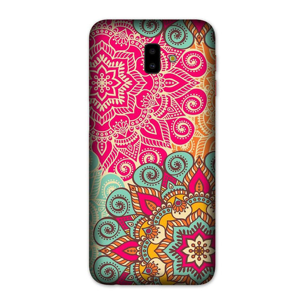 Rangoli art Case for Galaxy J6 Plus
