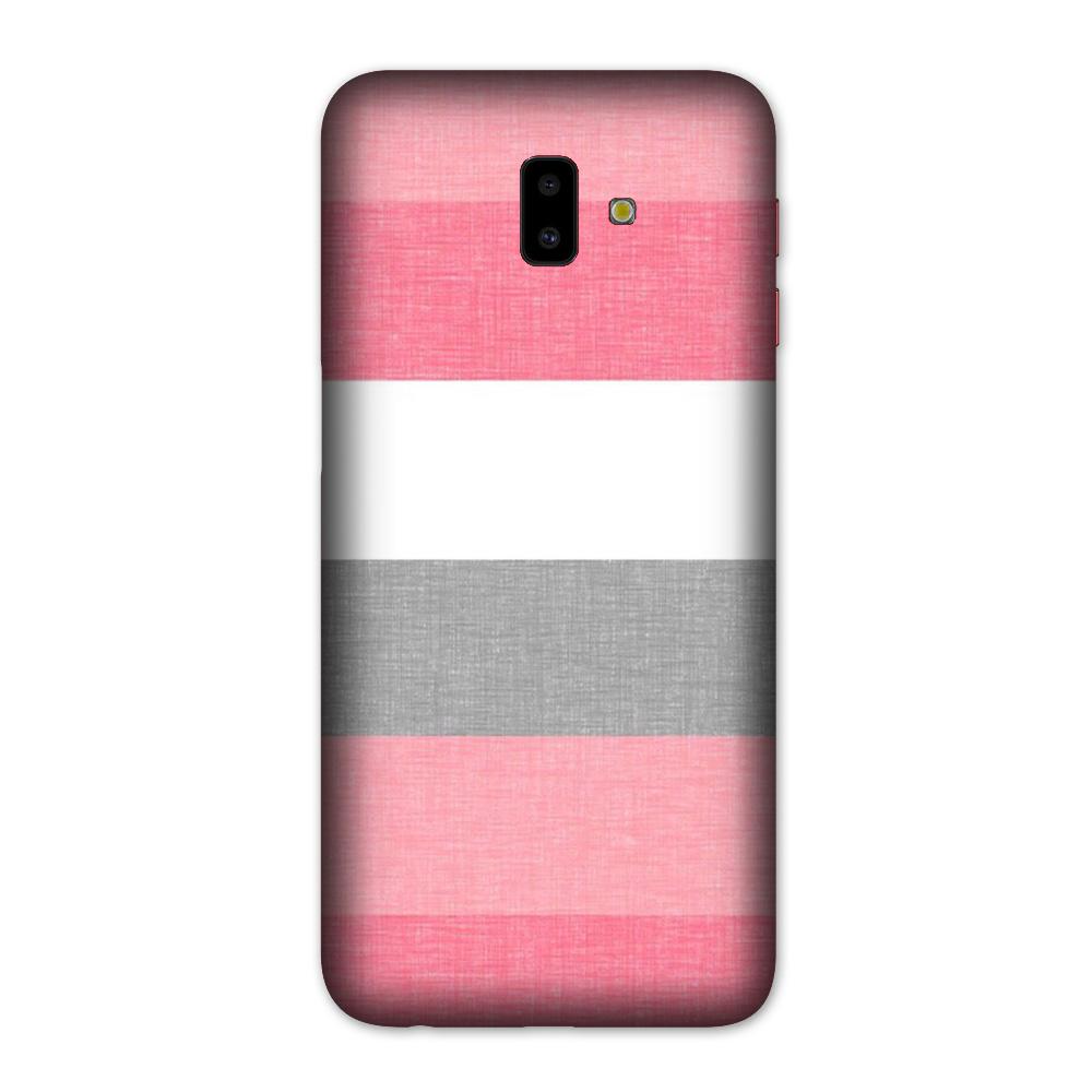 Pink white pattern Case for Galaxy J6 Plus