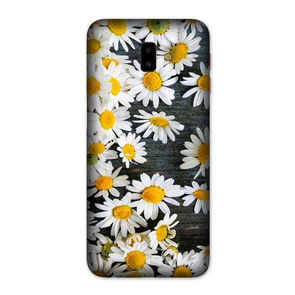 White flowers2 Case for Galaxy J6 Plus